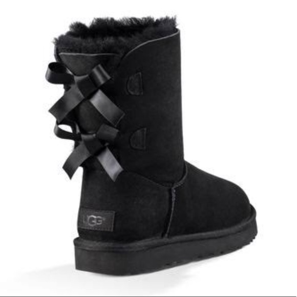 UGG Shoes - UGG Australia black Britney bow boots